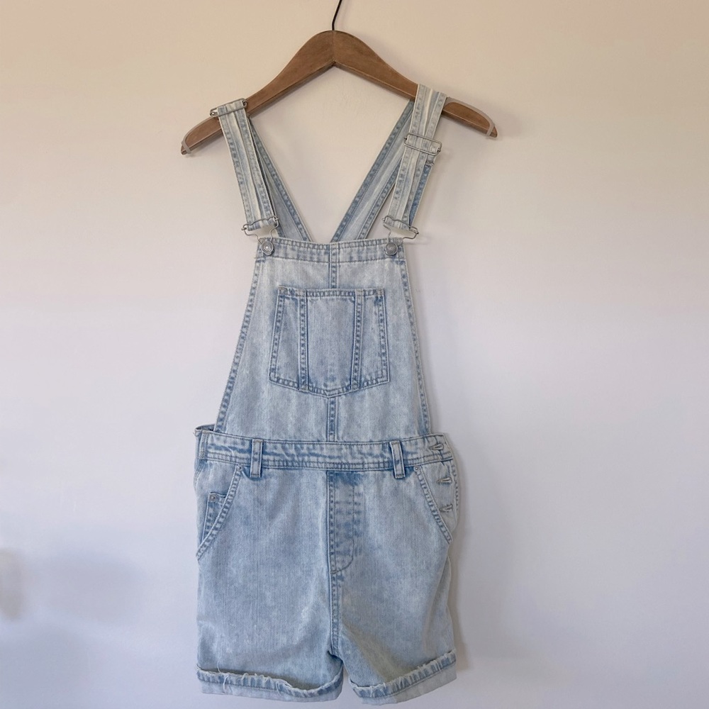 Top shop bib overalls